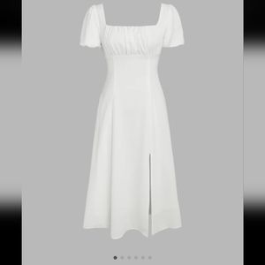 🌟3 for 25! White cottagecore dress